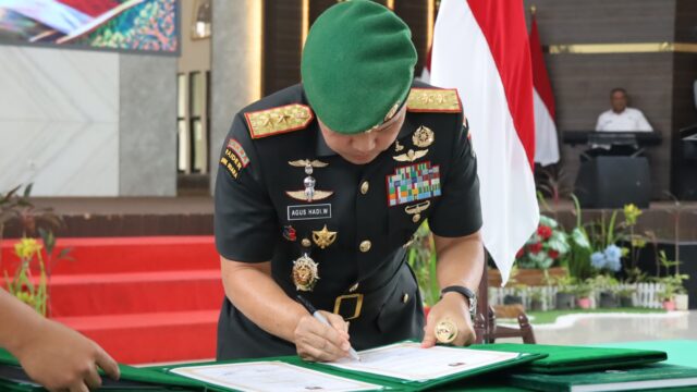 Perkuat Organisasi, Kodam XIX/Tuanku Tambusai Gelar Sertijab dan Pelantikan Pejabat Satuan